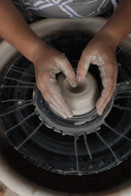 Devine Perks pottery piece